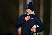 28 December 2024; Wolfhounds head coach Neill Alcorn before the Celtic Challenge match between Clovers and Wolfhounds at the UCD Bowl in Dublin. Photo by Piaras Ó Mídheach/Sportsfile