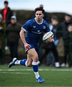 27 December 2024; Páidí Farrell of Leinster A during the A Interprovincial Rugby Championship match between Munster A and Leinster A at New Ormond Park in Nenagh, Tipperary. Photo by Brendan Moran/Sportsfile