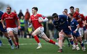 27 December 2024; Tom Wood of Munster A during the A Interprovincial Rugby Championship match between Munster A and Leinster A at New Ormond Park in Nenagh, Tipperary. Photo by Brendan Moran/Sportsfile