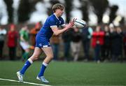 27 December 2024; Caspar Gabriel of Leinster A during the A Interprovincial Rugby Championship match between Munster A and Leinster A at New Ormond Park in Nenagh, Tipperary. Photo by Brendan Moran/Sportsfile