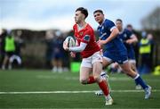 27 December 2024; Tom Wood of Munster A during the A Interprovincial Rugby Championship match between Munster A and Leinster A at New Ormond Park in Nenagh, Tipperary. Photo by Brendan Moran/Sportsfile