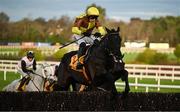 28 December 2024; Galopin Des Champs, with Paul Townend up, jumps the last on their way to winning the Savills Steeplechase (Grade 1) 5-y-o plus on day three of the Leopardstown Christmas Festival at Leopardstown Racecourse in Dublin. Photo by David Fitzgerald/Sportsfile