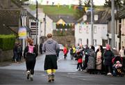 1 January 2025; Participants during the 45th annual Castlecomer Wellie Race in Castlecomer, Kilkenny, ran in aid of a number of local and national charities. Originally started in 1978, the local men decided to run off the Christmas excess by having a race over a cross country circuit. Not being the type of men that would be seen in a pair of proper running shoes, let alone actually own a pair, the most obvious footwear for this type of event was wellingtons. The event also includes a parade and family entertainment throughout the day in Castlecomer. Photo by David Fitzgerald/Sportsfile