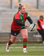 4 January 2025; Nicole Fowley of Clovers during the Celtic Challenge match between Clovers and Gwalia Lightning at Kingspan Stadium in Belfast. Photo by Ramsey Cardy/Sportsfile