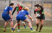 4 January 2025; Ivana Kiripati of Clovers during the Celtic Challenge match between Clovers and Gwalia Lightning at Kingspan Stadium in Belfast. Photo by Ramsey Cardy/Sportsfile