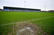 4 January 2025; A view of the pitch conditions before the AIB GAA Football All-Ireland Intermediate Club Championship semi-final match between Austin Stacks and Ballinderry at Parnell Park in Dublin. Photo by Ben McShane/Sportsfile