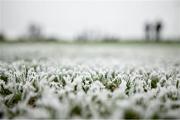 4 January 2025; A view of pitch condition before the Intercounty Hurling Challenge Match between Tipperary and Clare at Páirc Shilean in Templemore, Tipperary. Photo by David Fitzgerald/Sportsfile