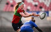 4 January 2025; Ruth Campbell of Clovers during the Celtic Challenge match between Clovers and Gwalia Lightning at Kingspan Stadium in Belfast. Photo by Ramsey Cardy/Sportsfile