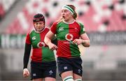 4 January 2025; Ruth Campbell of Clovers during the Celtic Challenge match between Clovers and Gwalia Lightning at Kingspan Stadium in Belfast. Photo by Ramsey Cardy/Sportsfile