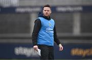 4 January 2025; Ballinderry manager Jarlath Bell before the AIB GAA Football All-Ireland Intermediate Club Championship semi-final match between Austin Stacks and Ballinderry at Parnell Park in Dublin. Photo by Ben McShane/Sportsfile