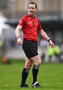 4 January 2025; Referee Jerome Henry during the AIB GAA Football All-Ireland Intermediate Club Championship semi-final match between Austin Stacks and Ballinderry at Parnell Park in Dublin. Photo by Ben McShane/Sportsfile