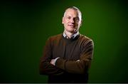 10 Janury 2025; Republic of Ireland U21 manager Jim Crawford stands for a portrait after signing a contract renewal, at FAI Headquarters in Abbotstown, Dublin. Photo by Seb Daly/Sportsfile