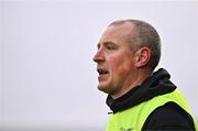 4 January 2025; Austin Stacks coach Kieran Donaghy during the AIB GAA Football All-Ireland Intermediate Club Championship semi-final match between Austin Stacks and Ballinderry at Parnell Park in Dublin. Photo by Ben McShane/Sportsfile