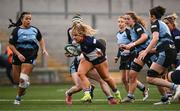 4 January 2025; Aoife Dalton of Wolfhounds during the Celtic Challenge match between Wolfhounds and Glasgow Warriors at Kingspan Stadium in Belfast. Photo by Ramsey Cardy/Sportsfile