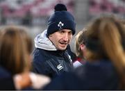 4 January 2025; Wolfhounds head coach Neill Alcorn after the Celtic Challenge match between Wolfhounds and Glasgow Warriors at Kingspan Stadium in Belfast. Photo by Ramsey Cardy/Sportsfile