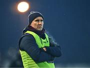 4 January 2025; Kildare manager Brian Flanagan during the Intercounty Football Challenge match between Kildare and Galway at Cedral St Conleth's Park in Newbridge, Kildare. Photo by Piaras Ó Mídheach/Sportsfile