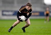 4 January 2025; Cian Purcell of Austin Stacks during the AIB GAA Football All-Ireland Intermediate Club Championship semi-final match between Austin Stacks and Ballinderry at Parnell Park in Dublin. Photo by Ben McShane/Sportsfile