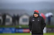 4 January 2025; Cork manager Pat Ryan during the Intercounty Hurling Challenge Match between Waterford and Cork at Fraher Field in Dungarvan, Waterford. Photo by Seb Daly/Sportsfile