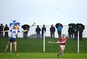 4 January 2025; Spectators during the Intercounty Hurling Challenge Match between Waterford and Cork at Fraher Field in Dungarvan, Waterford. Photo by Seb Daly/Sportsfile