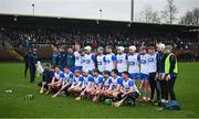 4 January 2025; The Waterford panel before the Intercounty Hurling Challenge Match between Waterford and Cork at Fraher Field in Dungarvan, Waterford. Photo by Seb Daly/Sportsfile