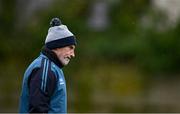 4 January 2025; Waterford manager Peter Queally before the Intercounty Hurling Challenge Match between Waterford and Cork at Fraher Field in Dungarvan, Waterford. Photo by Seb Daly/Sportsfile