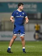 4 January 2025; Dan Barron of Leinster during the friendly match between Ireland U20 and Leinster Development XV at Energia Park in Dublin. Photo by Ben McShane/Sportsfile