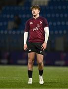 4 January 2025; Charlie Molony of Ireland during the friendly match between Ireland U20 and Leinster Development XV at Energia Park in Dublin. Photo by Ben McShane/Sportsfile