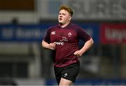 4 January 2025; Conor Magee of Ireland during the friendly match between Ireland U20 and Leinster Development XV at Energia Park in Dublin. Photo by Ben McShane/Sportsfile