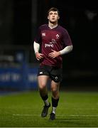 4 January 2025; Derry Moloney of Ireland during the friendly match between Ireland U20 and Leinster Development XV at Energia Park in Dublin. Photo by Ben McShane/Sportsfile