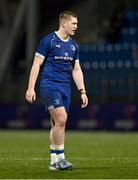 4 January 2025; Connor Fahy of Leinster during the friendly match between Ireland U20 and Leinster Development XV at Energia Park in Dublin. Photo by Ben McShane/Sportsfile