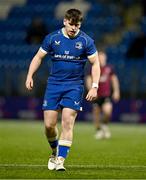 4 January 2025; Zack Hopkins of Leinster during the friendly match between Ireland U20 and Leinster Development XV at Energia Park in Dublin. Photo by Ben McShane/Sportsfile