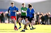 2 January 2025; Adain Carroll of North Midlands during the BearingPoint Shane Horgan Cup Round 3 match between South East and North Midlands at Shay Murtagh Park in Mullingar, Westmeath. Photo by Ben McShane/Sportsfile