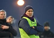 4 January 2025; Kildare manager Brian Flanagan during the Intercounty Football Challenge match between Kildare and Galway at Cedral St Conleth's Park in Newbridge, Kildare. Photo by Piaras Ó Mídheach/Sportsfile