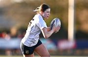 2 January 2025; Emma Wiseman of Midlands during the BearingPoint Sarah Robinson Cup Round 3 match between Midlands and North East at Shay Murtagh Park in Mullingar, Westmeath. Photo by Ben McShane/Sportsfile