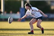 2 January 2025; Emma Wiseman of Midlands during the BearingPoint Sarah Robinson Cup Round 3 match between Midlands and North East at Shay Murtagh Park in Mullingar, Westmeath. Photo by Ben McShane/Sportsfile