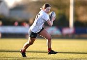 2 January 2025; Emma Wiseman of Midlands during the BearingPoint Sarah Robinson Cup Round 3 match between Midlands and North East at Shay Murtagh Park in Mullingar, Westmeath. Photo by Ben McShane/Sportsfile