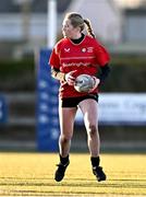 2 January 2025; Cliodhna Hanniffy of North East during the BearingPoint Sarah Robinson Cup Round 3 match between Midlands and North East at Shay Murtagh Park in Mullingar, Westmeath. Photo by Ben McShane/Sportsfile