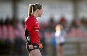 2 January 2025; Anna Mae Tracey of North East during the BearingPoint Sarah Robinson Cup Round 3 match between Midlands and North East at Shay Murtagh Park in Mullingar, Westmeath. Photo by Ben McShane/Sportsfile