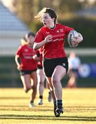 2 January 2025; Emma O'Rourke of North East during the BearingPoint Sarah Robinson Cup Round 3 match between Midlands and North East at Shay Murtagh Park in Mullingar, Westmeath. Photo by Ben McShane/Sportsfile