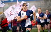 4 January 2025; Claire Boles of Wolfhounds before the Celtic Challenge match between Wolfhounds and Glasgow Warriors at Kingspan Stadium in Belfast. Photo by Ramsey Cardy/Sportsfile