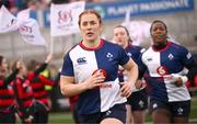 4 January 2025; Niamh O’Dowd of Wolfhounds before the Celtic Challenge match between Wolfhounds and Glasgow Warriors at Kingspan Stadium in Belfast. Photo by Ramsey Cardy/Sportsfile