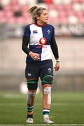 4 January 2025; Erin King of Wolfhounds during the Celtic Challenge match between Wolfhounds and Glasgow Warriors at Kingspan Stadium in Belfast. Photo by Ramsey Cardy/Sportsfile