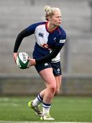 4 January 2025; Dannah O’Brien of Wolfhounds during the Celtic Challenge match between Wolfhounds and Glasgow Warriors at Kingspan Stadium in Belfast. Photo by Ramsey Cardy/Sportsfile