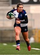 4 January 2025; Katie Corrigan of Wolfhounds during the Celtic Challenge match between Wolfhounds and Glasgow Warriors at Kingspan Stadium in Belfast. Photo by Ramsey Cardy/Sportsfile