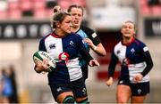 4 January 2025; Erin King of Wolfhounds during the Celtic Challenge match between Wolfhounds and Glasgow Warriors at Kingspan Stadium in Belfast. Photo by Ramsey Cardy/Sportsfile