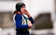 4 January 2025; Maebh Clenaghan of Wolfhounds during the Celtic Challenge match between Wolfhounds and Glasgow Warriors at Kingspan Stadium in Belfast. Photo by Ramsey Cardy/Sportsfile