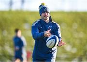 7 January 2025; Jack Crowley during Munster Rugby squad training at the University of Limerick in Limerick. Photo by David Fitzgerald/Sportsfile