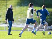 7 January 2025; Munster interim head coach Ian Costello during Munster Rugby squad training at the University of Limerick in Limerick. Photo by David Fitzgerald/Sportsfile