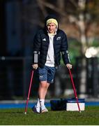 7 January 2025; Craig Casey during Munster Rugby squad training at the University of Limerick in Limerick. Photo by David Fitzgerald/Sportsfile