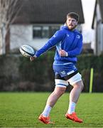 7 January 2025; Joe McCarthy during a Leinster Rugby squad training session at UCD in Dublin. Photo by Sam Barnes/Sportsfile